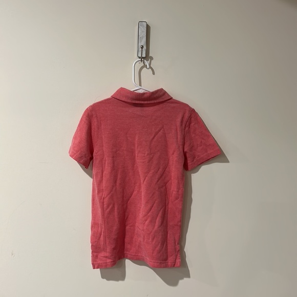 NEW • Janie and Jack • Boys Short Sleeve Polo Tee Shirt Light Red 6 - Picture 4 of 4